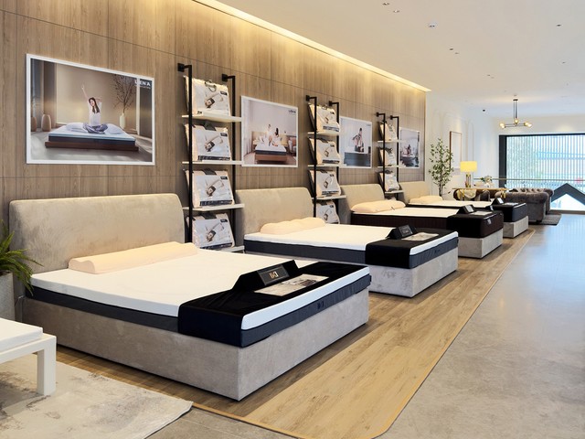Phòng ngủ mẫu tại showroom