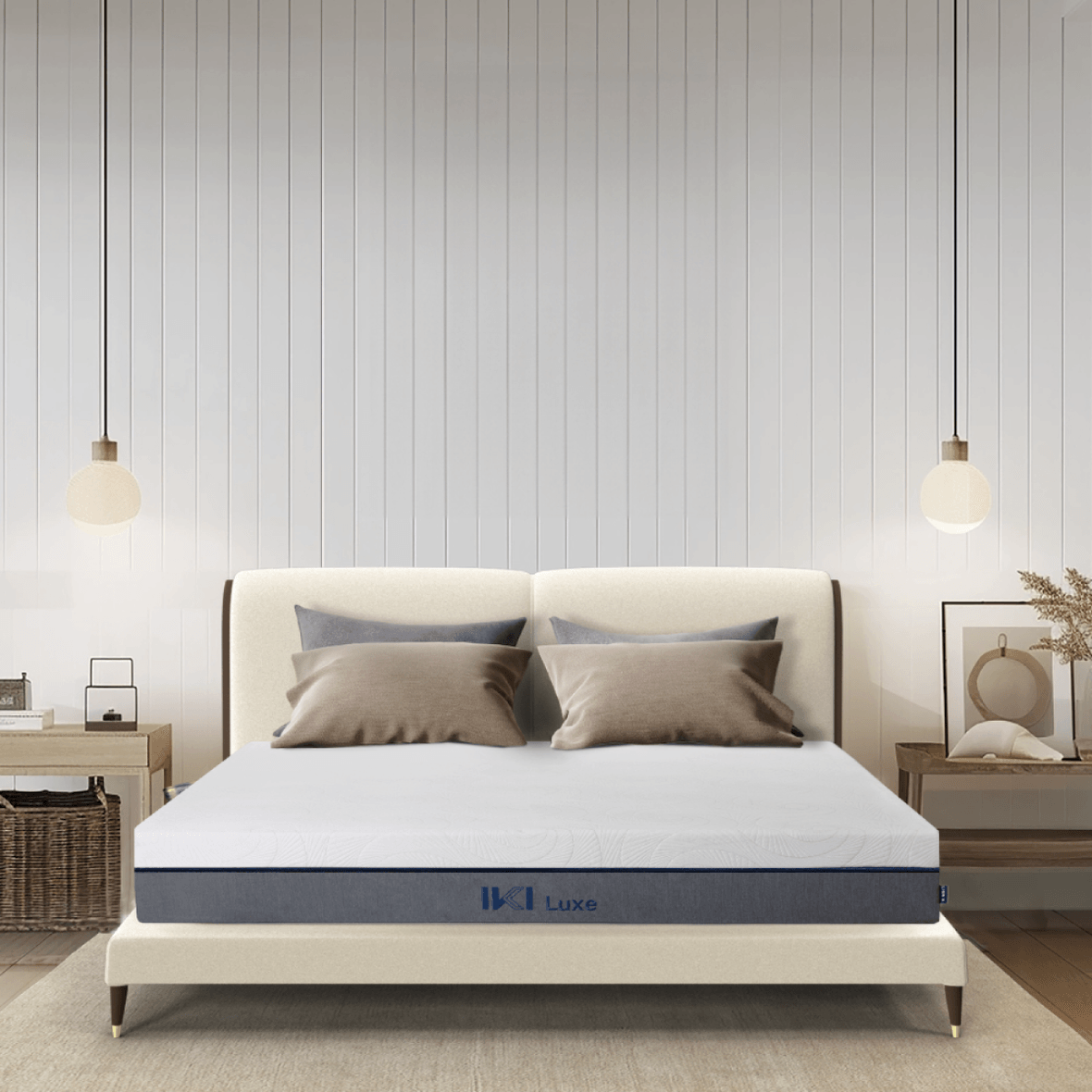 NỆM CAO SU HYBRID IKI LUXE