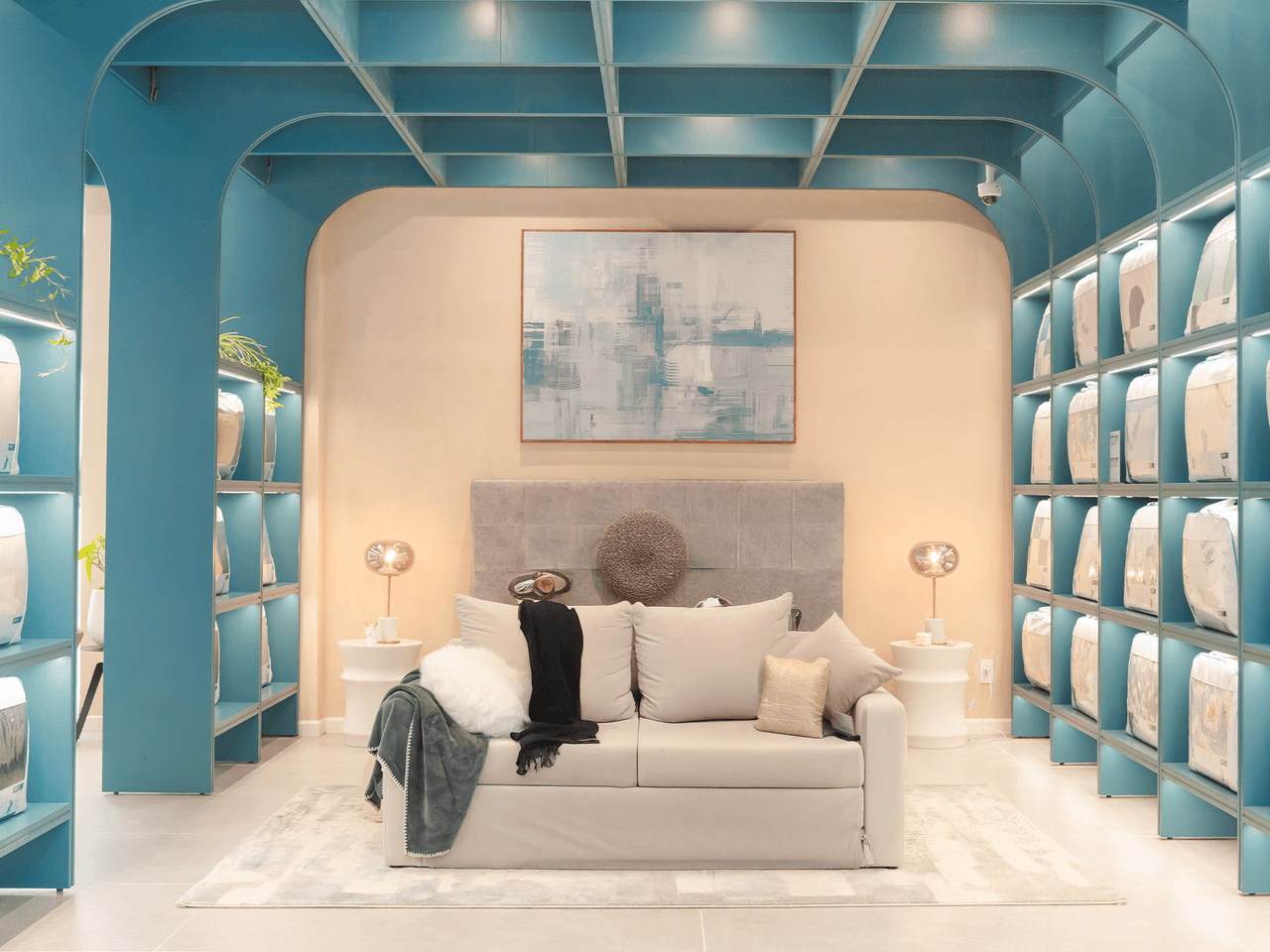Phòng ngủ mẫu tại showroom
