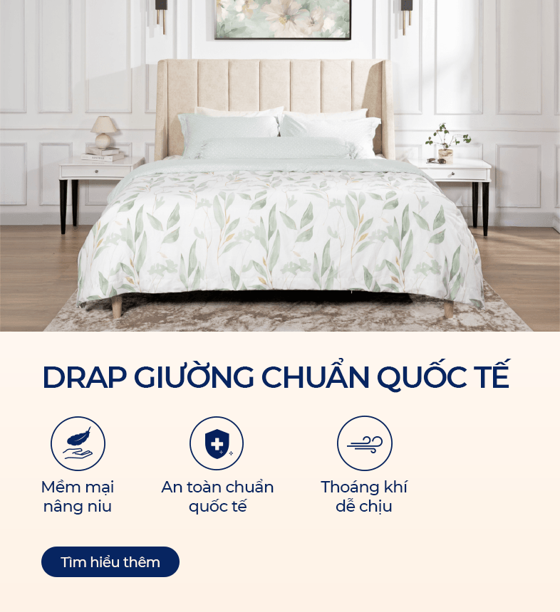 Drap giường chuẩn quốc tế