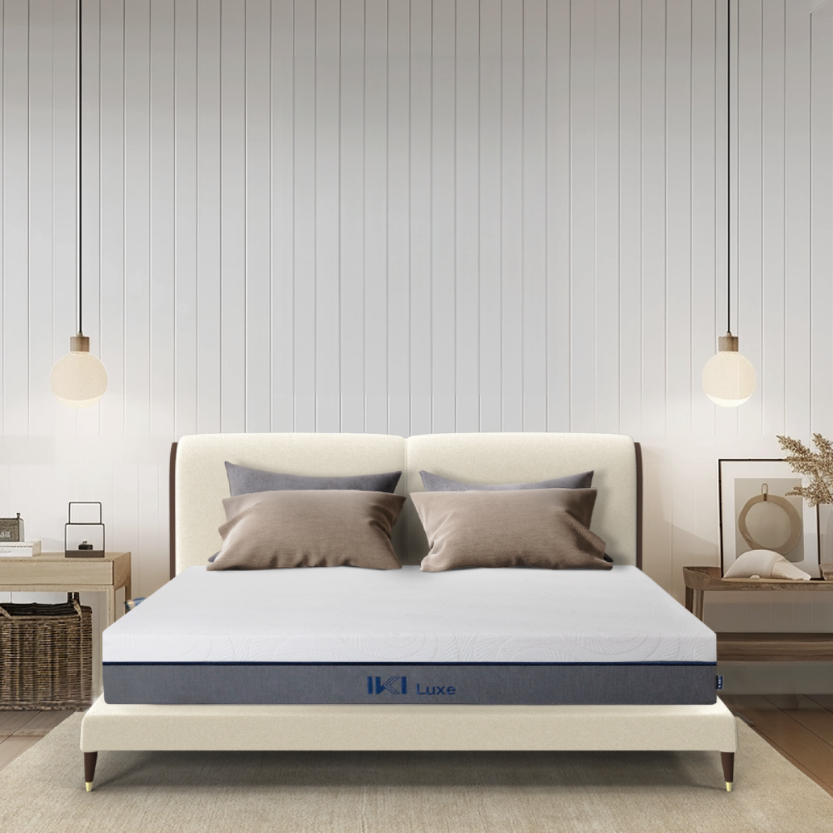 NỆM CAO SU HYBRID IKI LUXE