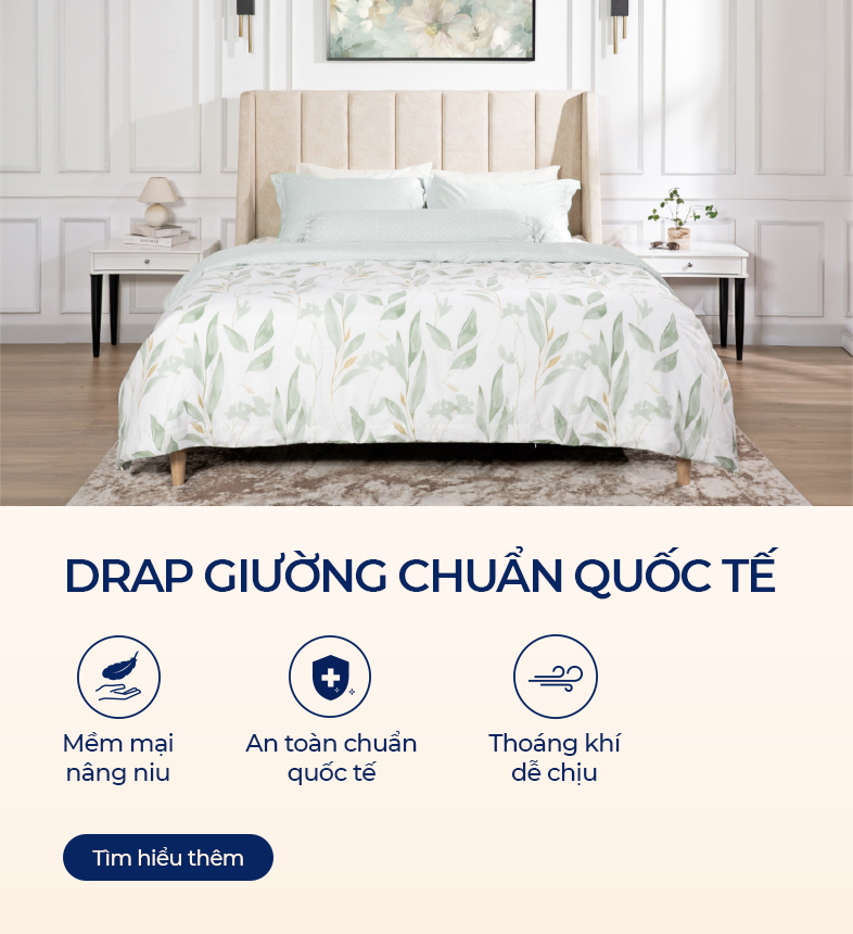 Drap giường chuẩn quốc tế