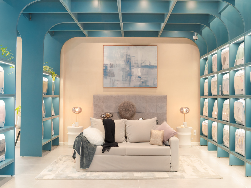 Phòng ngủ mẫu tại showroom