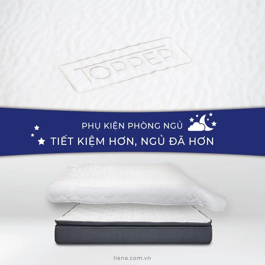 PHỤ KIỆN PHÒNG NGỦ: TIẾT KIỆM HƠN, NGỦ ĐÃ HƠN
