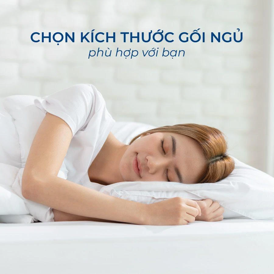 Chọn Kích Thước Gối Ngủ Phù Hợp Với Bạn Chọn Kích Thước Gối Ngủ Phù Hợp Với Bạn