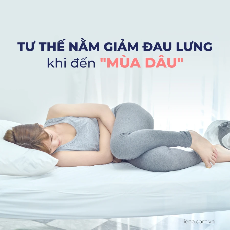 3 Tư Thế Nằm Giảm Đau Lưng Khi Đến Mùa Dâu 3 Tư Thế Nằm Giảm Đau Lưng Khi Đến Mùa Dâu