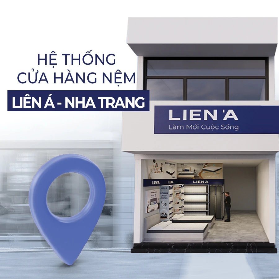 Hệ thống cửa hàng đại lý bán nệm Liên Á ở Nha Trang Hệ thống cửa hàng đại lý bán nệm Liên Á ở Nha Trang