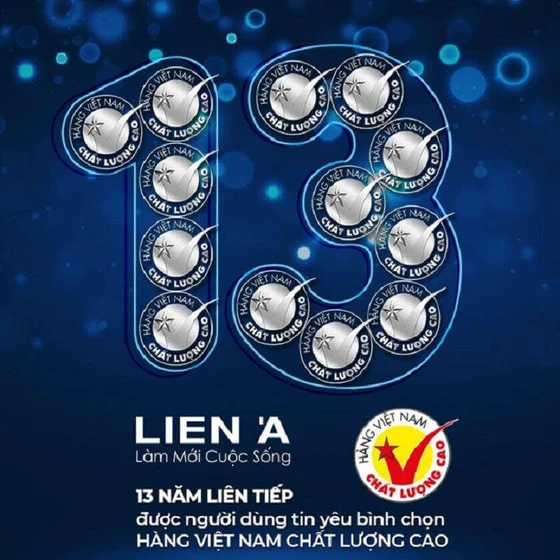 13 NĂM LIÊN TIẾP ĐẠT HÀNG VIỆT NAM CHẤT LƯỢNG CAO 13 NĂM LIÊN TIẾP ĐẠT HÀNG VIỆT NAM CHẤT LƯỢNG CAO