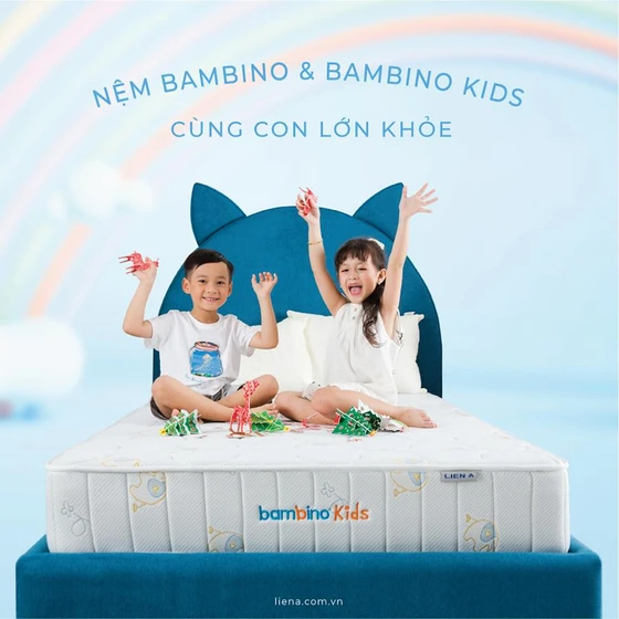 NỆM TRẺ EM - NỆM BAMBINO & BAMBINO KIDS CÙNG CON LỚN KHỎE