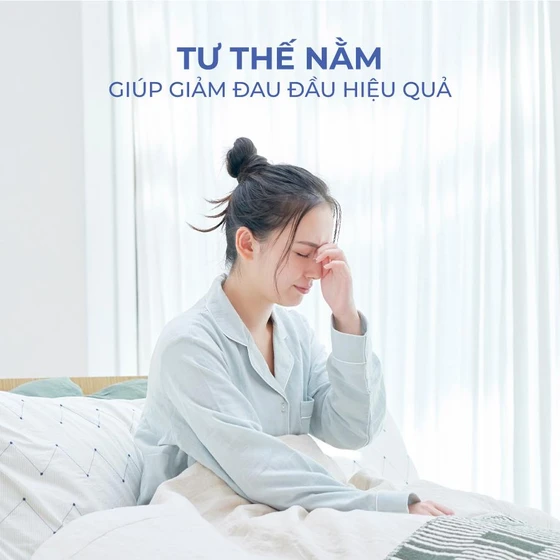 Tư Thế Nằm Giúp Giảm Đau Đầu Hiệu Quả Tư Thế Nằm Giúp Giảm Đau Đầu Hiệu Quả