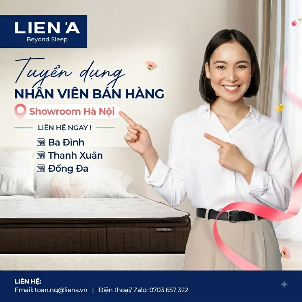 TUYỂN DỤNG NHÂN VIÊN TƯ VẤN BÁN HÀNG TẠI SHOWROOM - HÀ NỘI