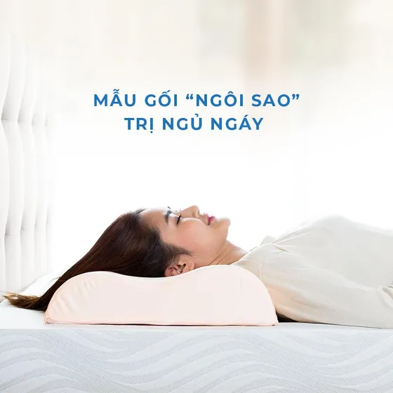 Mẫu Gối “Ngôi Sao” Trị Ngủ Ngáy