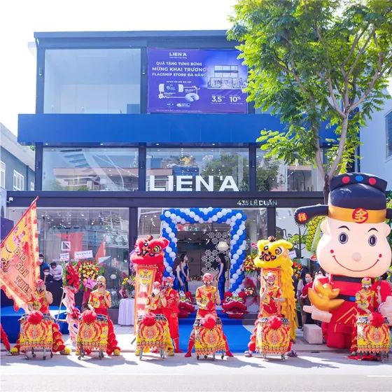 LIÊN Á KHAI TRƯƠNG CỬA HÀNG FLAGSHIP ĐÀ NẴNG - NÂNG TẦM THƯƠNG HIỆU TẠI KHU VỰC MIỀN TRUNG