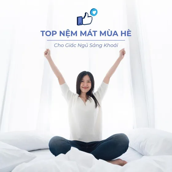 Nệm Mát Mùa Hè Cho Giấc Ngủ Sảng Khoái