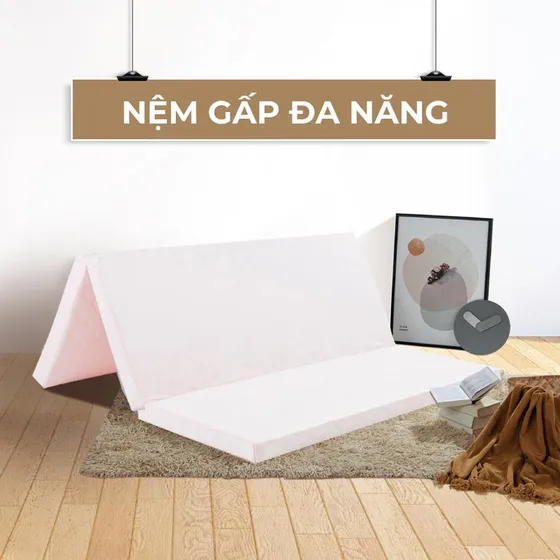 Nệm Bông Ép Mliving - Nệm Gấp Đa Năng Cho Mọi Không Gian Sống