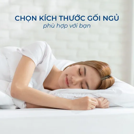 Chọn Kích Thước Gối Ngủ Phù Hợp Với Bạn