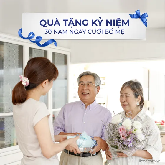 7 Món Quà Tặng Kỷ Niệm 30 Năm Ngày Cưới Bố Mẹ