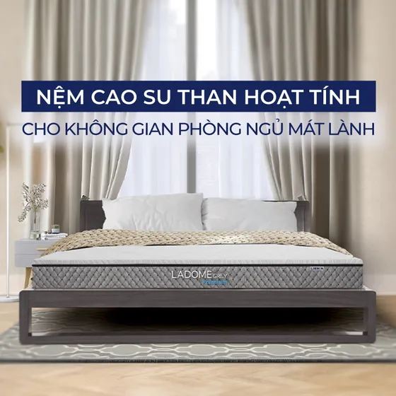 Nệm cao su than hoạt tính là gì, có tốt cho sức khỏe không?