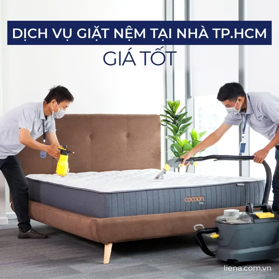 Dịch vụ giặt nệm tại nhà TPHCM uy tín chuyên nghiệp giá tốt