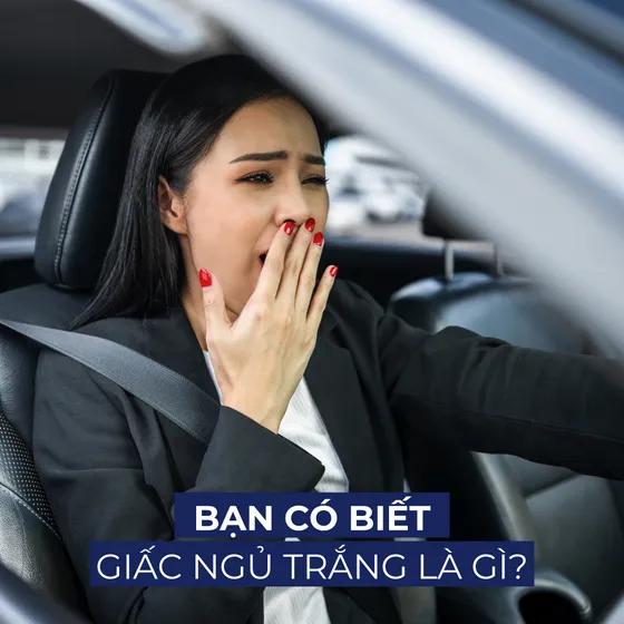 Giấc ngủ trắng là gì? Nguy hiểm rình rập khi lái xe