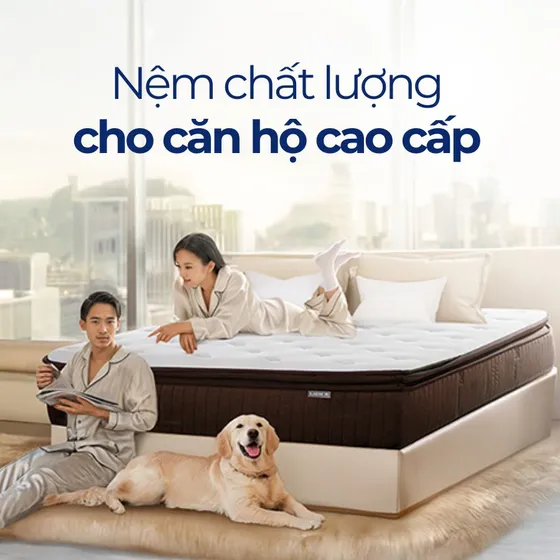 Cách chọn nệm cho căn hộ cao cấp và biệt thự?