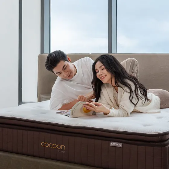 So sánh các dòng nệm lò xo túi COCOON của LIÊN Á