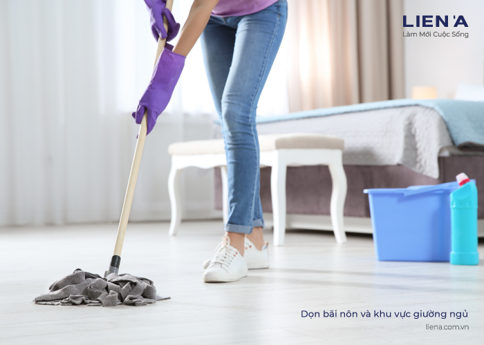cách tẩy vết nôn cho nệm