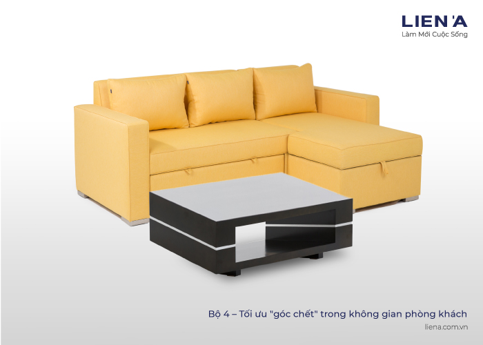 bàn ghế cho phòng khách diện tích nhỏ