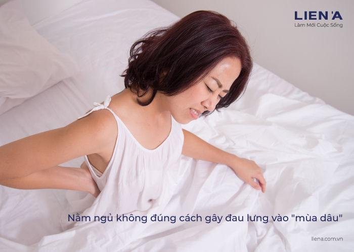 hết đau lưng khi đến tháng