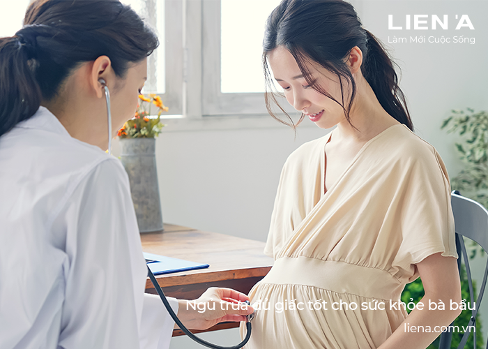 bà bầu ngủ trưa tốt