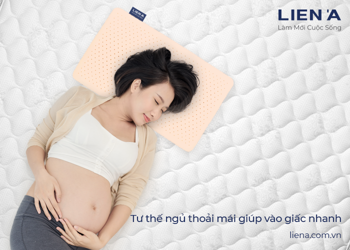tư thế ngủ thoải mái