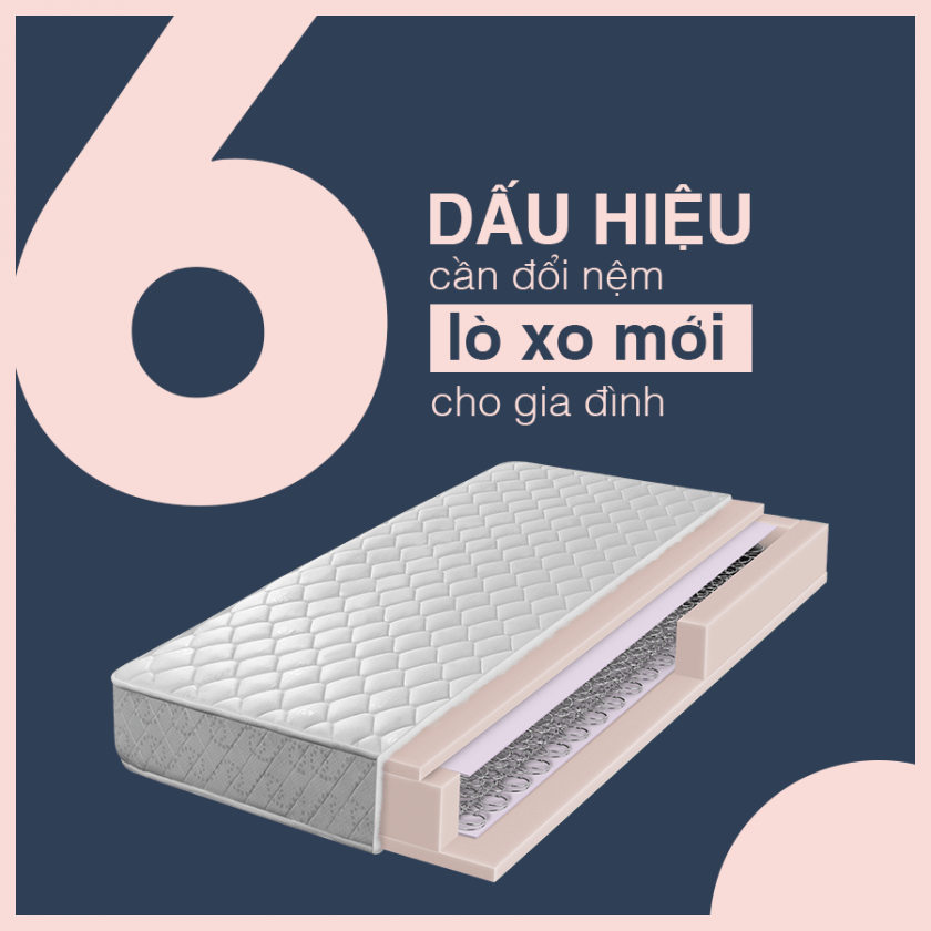 đổi nệm lò xo mới