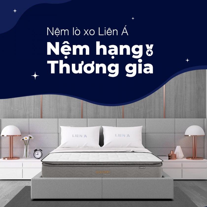 nệm lò xo liên á