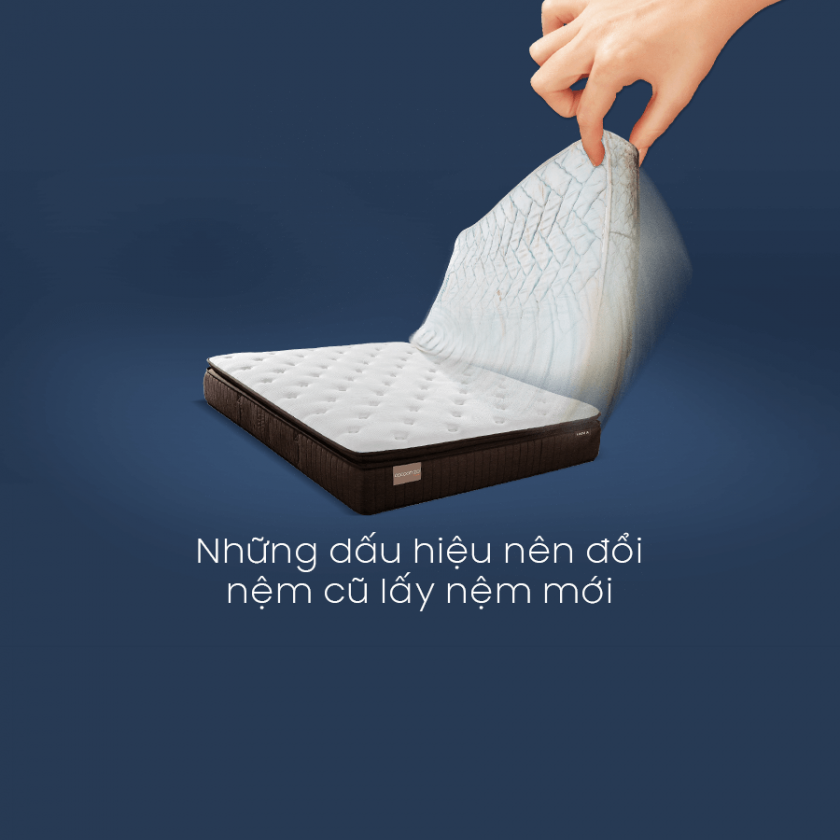 đổi nệm cũ