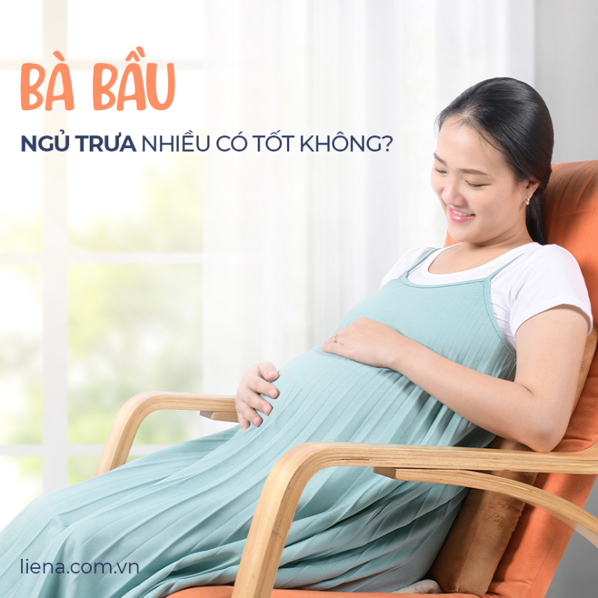 bà bầu ngủ trưa nhiều có tốt không