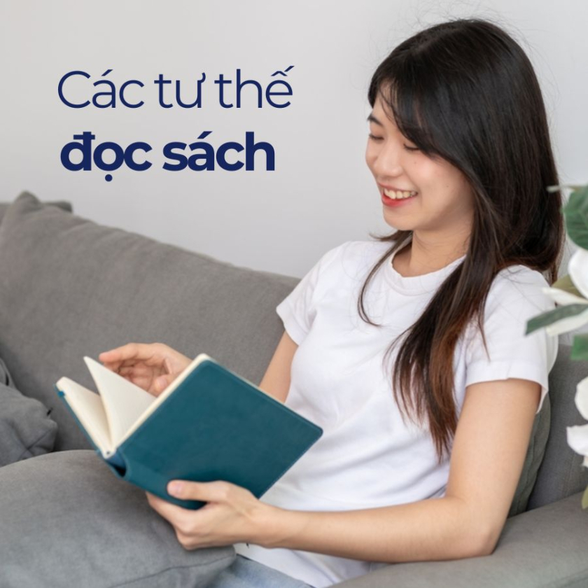 tư thế đọc sách