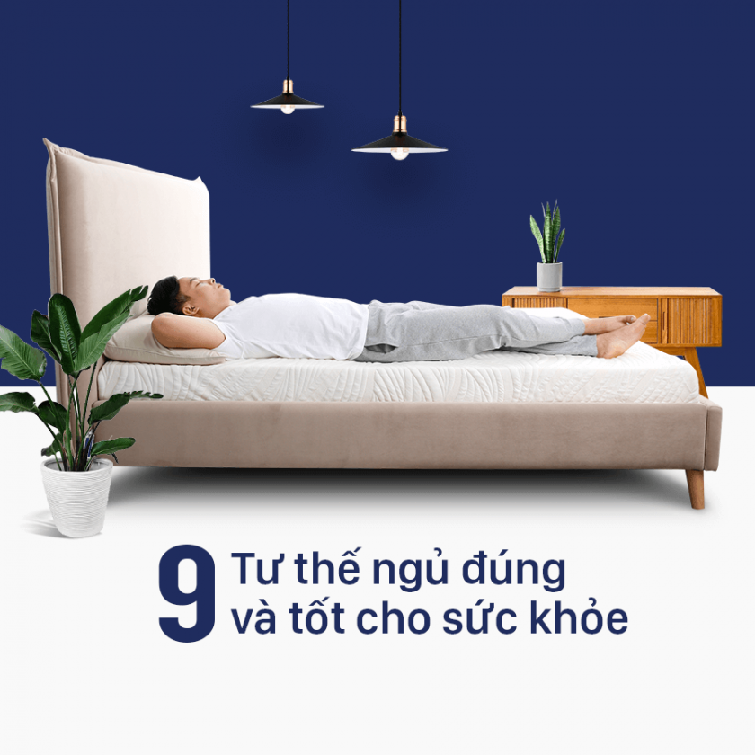 tư thế ngủ đúng