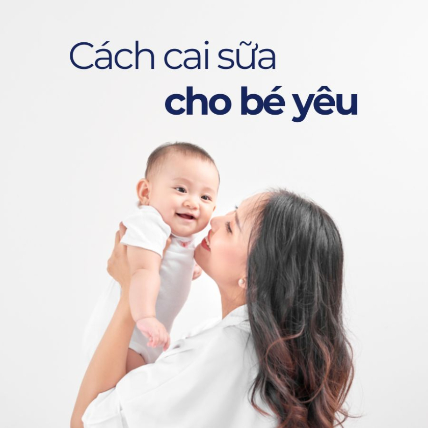 cai sữa cho bé