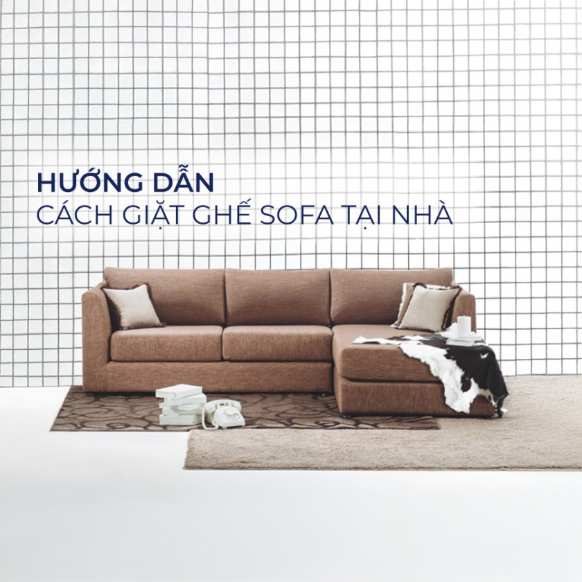 Tự giặt ghế sofa tại nhà có khó như bạn nghĩ?