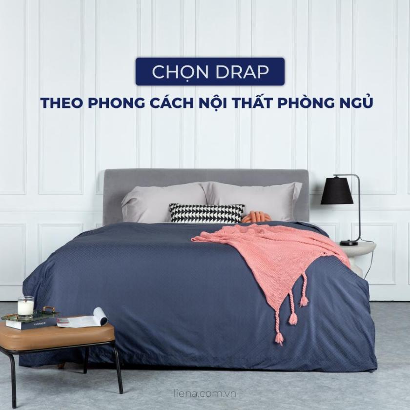 chọn drap theo phong cách thiết kế nội thất phòng ngủ