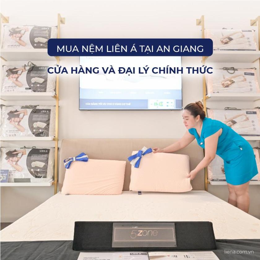 cửa hàng nệm cao su an giang