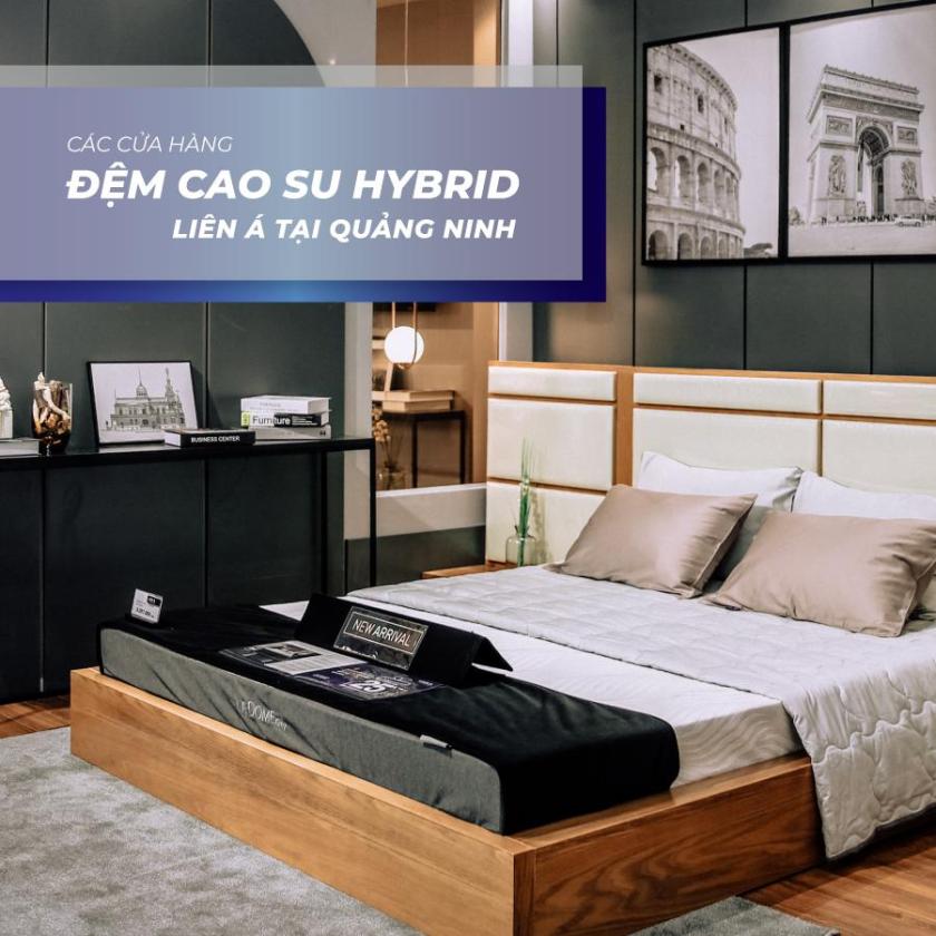 cửa hàng đệm cao su hybrid quảng ninh