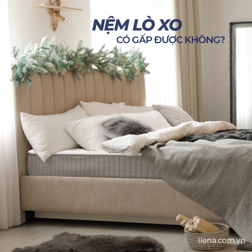 đệm lò xo có gấp được không