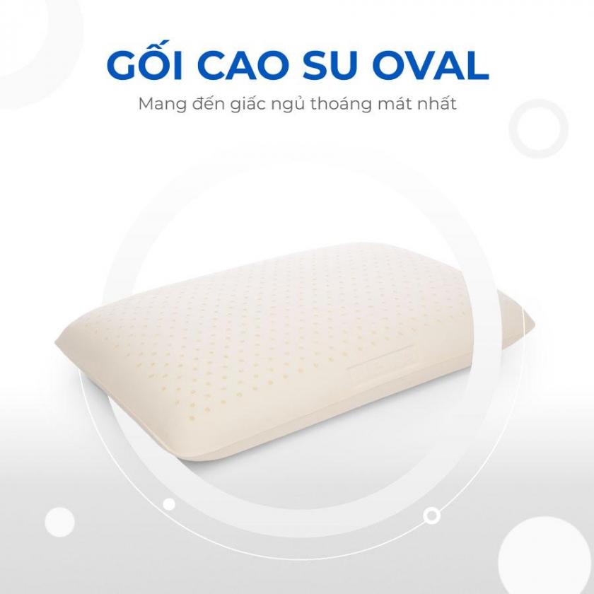 gối cao su nằm tốt