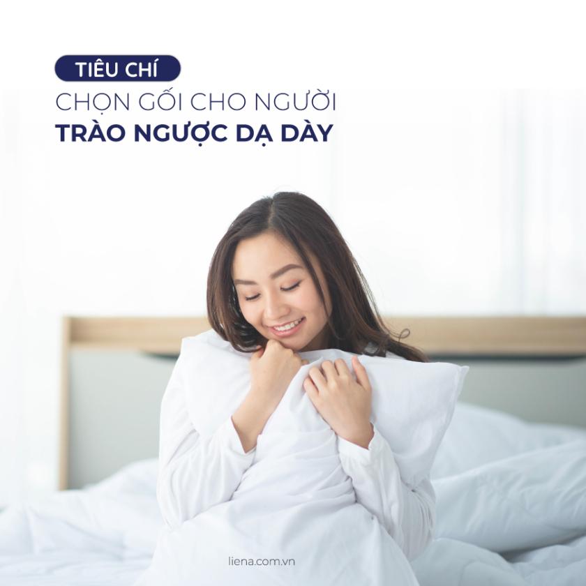 gối trào ngược dạ dày