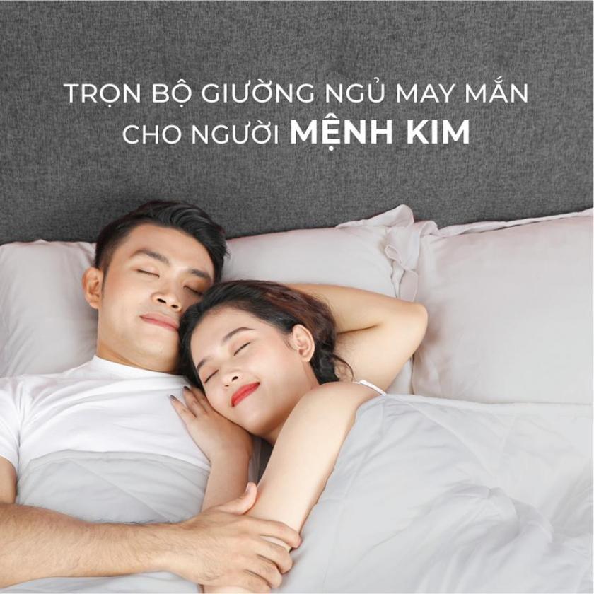 kê giường ngủ cho người mệnh kim