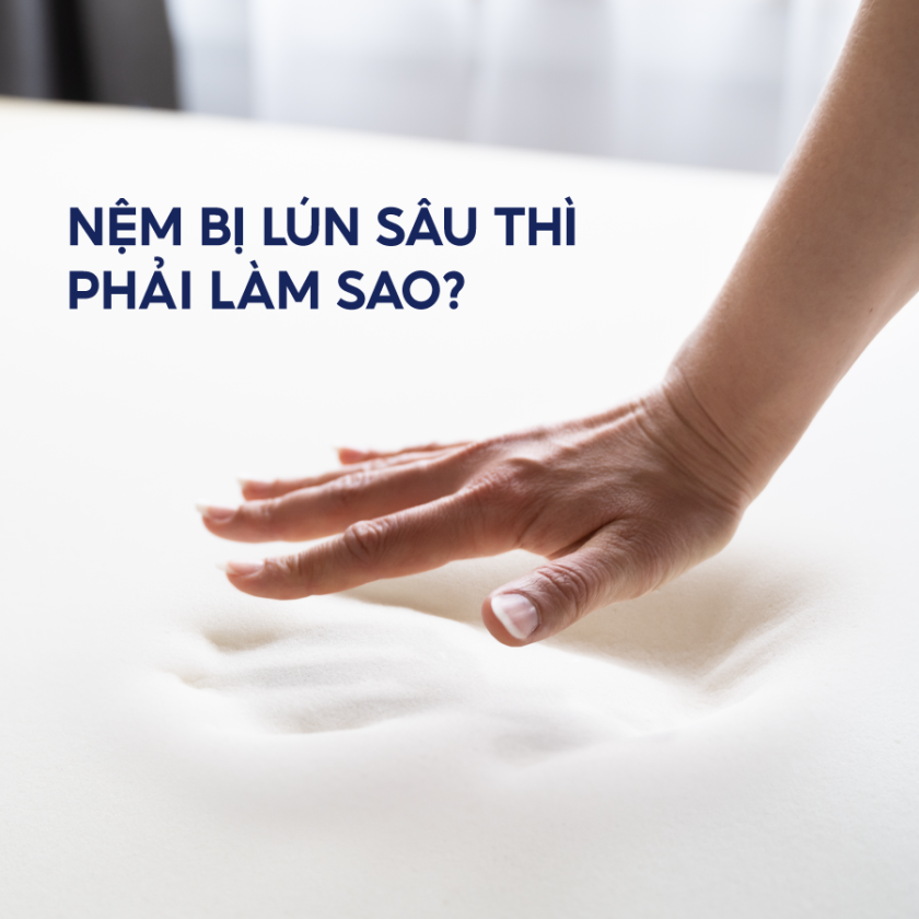 5 Cách Khắc Phục Nệm Lún Cực Nhanh