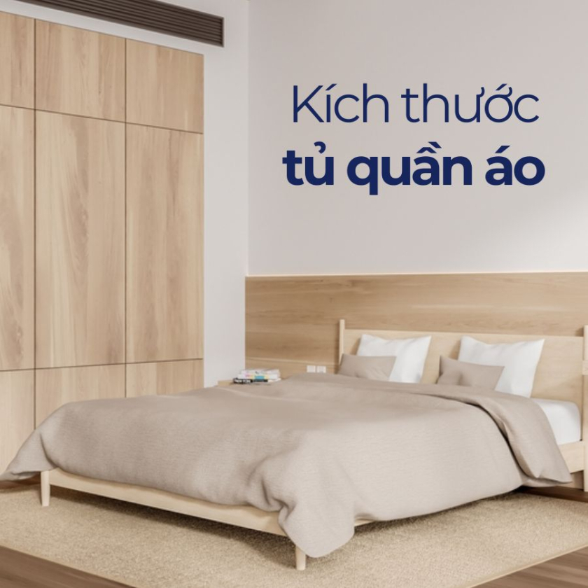 kích thước tủ quần áo