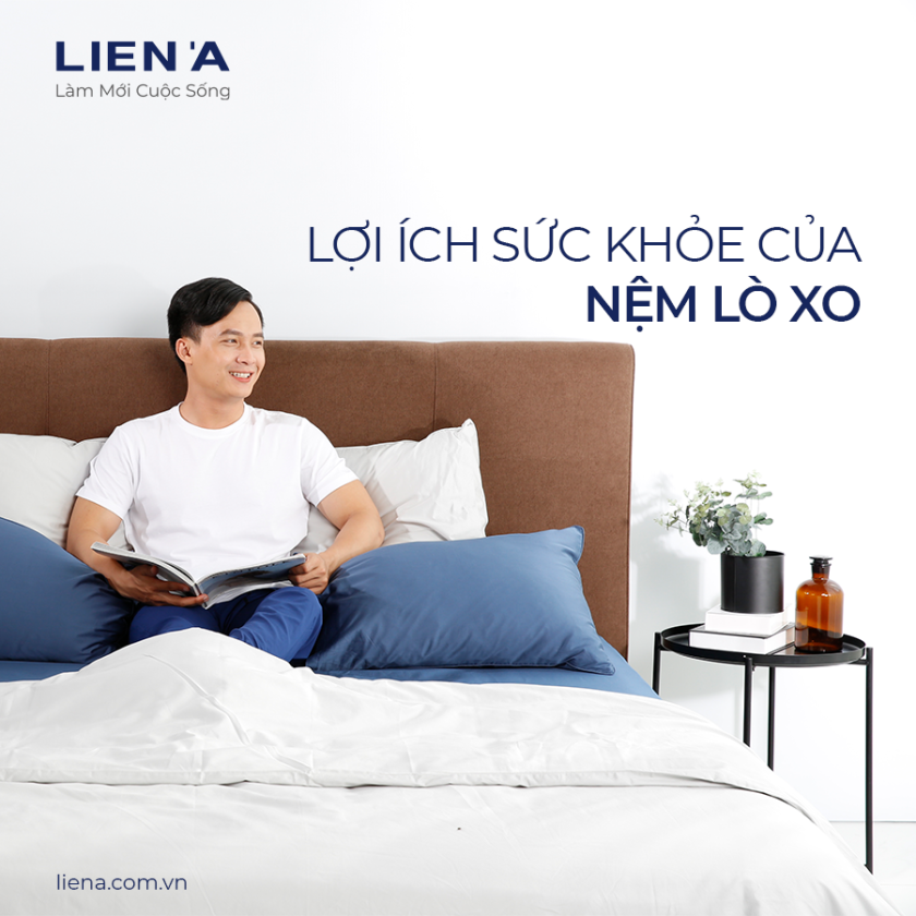 lợi ích nệm lò xo đối với sức khỏe