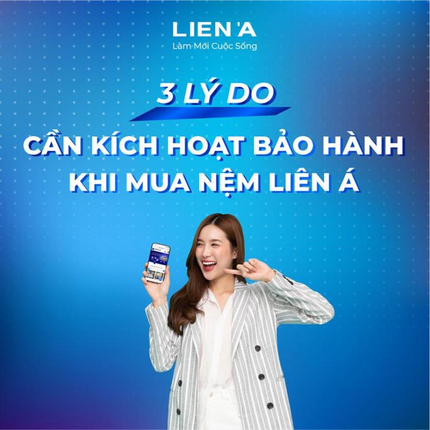 lý do kích hoạt bảo hành khi mua nệm liên á